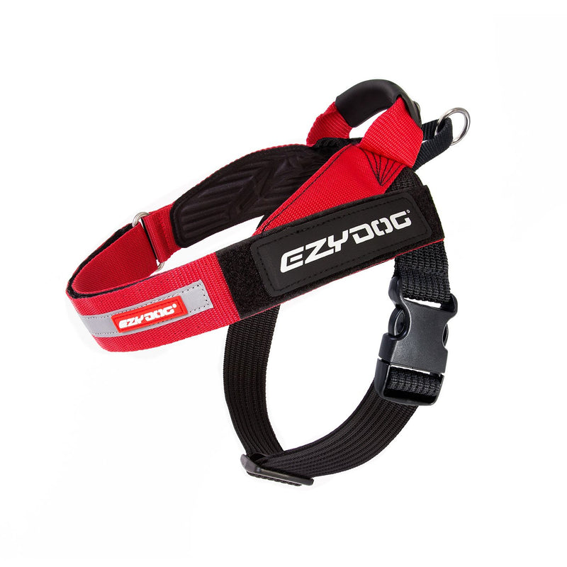 EzyDog Express Red Dog Harness Medium Habitat Pet Supplies