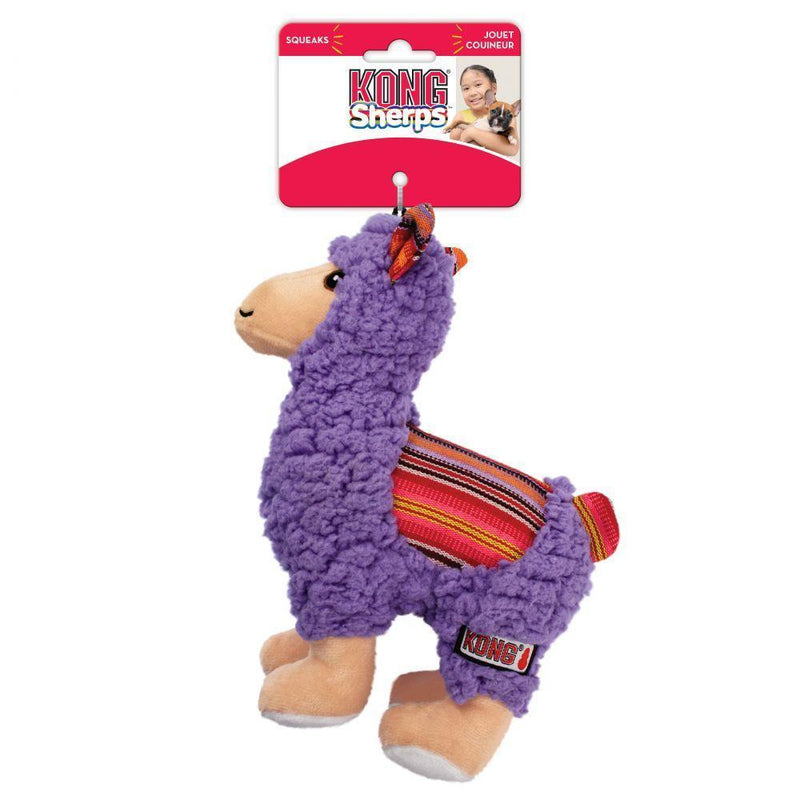 KONG Sherps Llama Dog Toy Habitat Pet Supplies