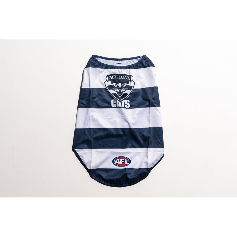 AFL Jersey Geelong Cats Medium Habitat Pet Supplies