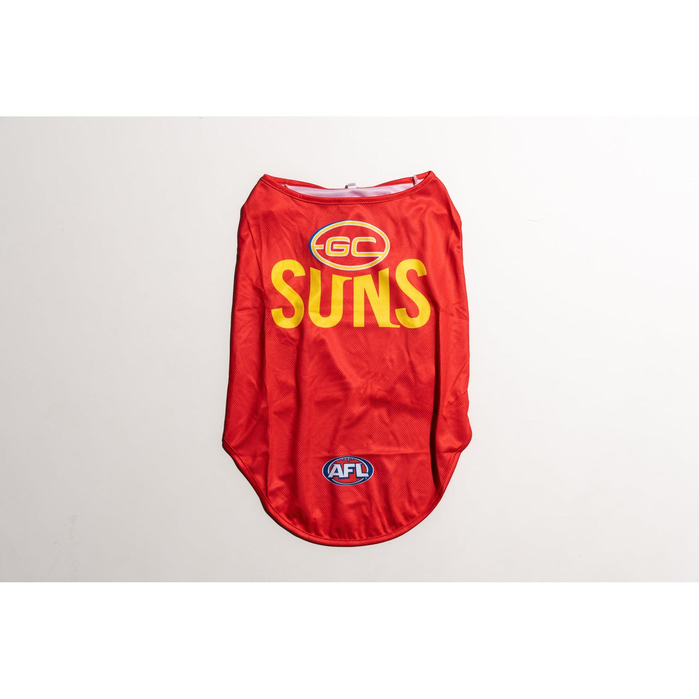 AFL Jersey Gold Coast Suns Medium Habitat Pet Supplies