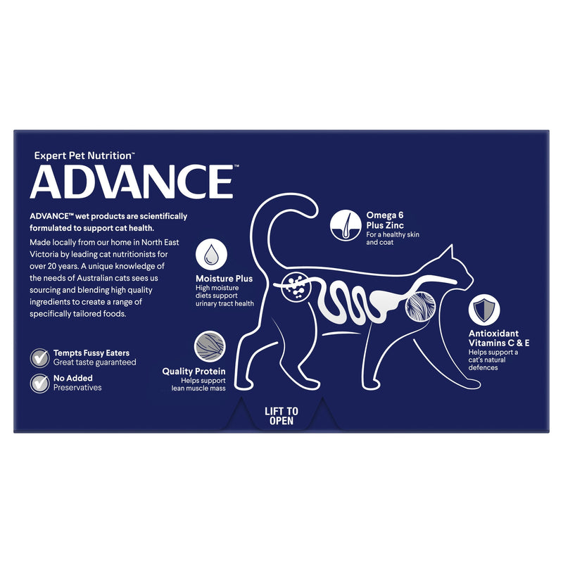 Advance Chicken and Liver Medley Adult Cat Wet Food 85g*~*