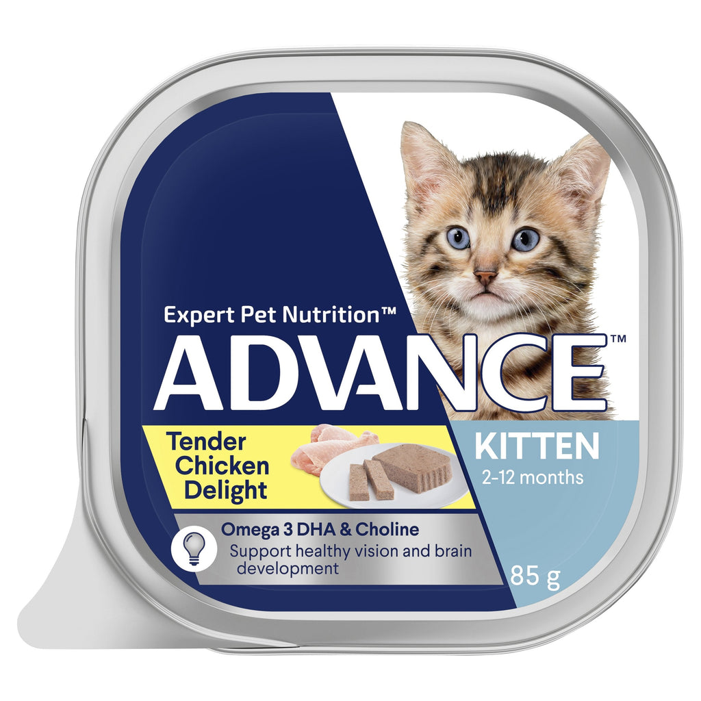 Advance Tender Chicken Delight Kitten Wet Food Food 85g*~*-Habitat Pet Supplies