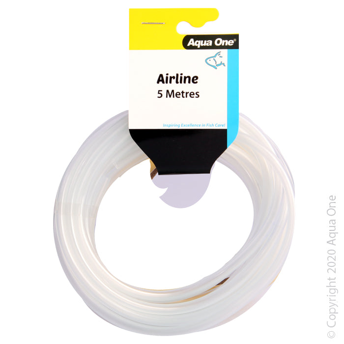 Aqua One Air Line Pvc 5M Clear<==>-Habitat Pet Supplies