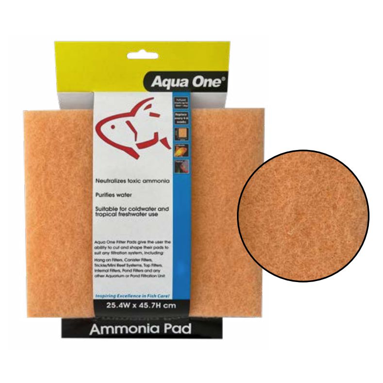 Aqua One Ammonia Filter Pad Selfcut