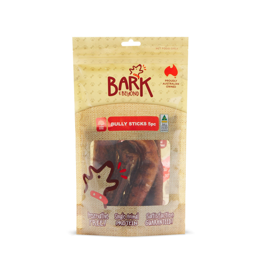 Bark and Beyond Bully Stick Dog Treats 150g-Habitat Pet Supplies