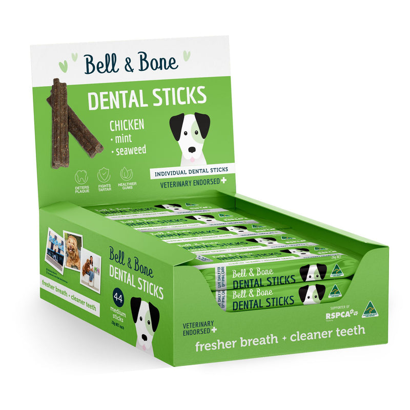 Bell and Bone Dental Stick Chicken Mint and Seaweed for Dogs 26g^^^