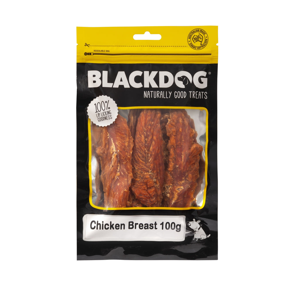 Blackdog Australian Chicken Breast Dog Treats 100g<3<3<3-Habitat Pet Supplies