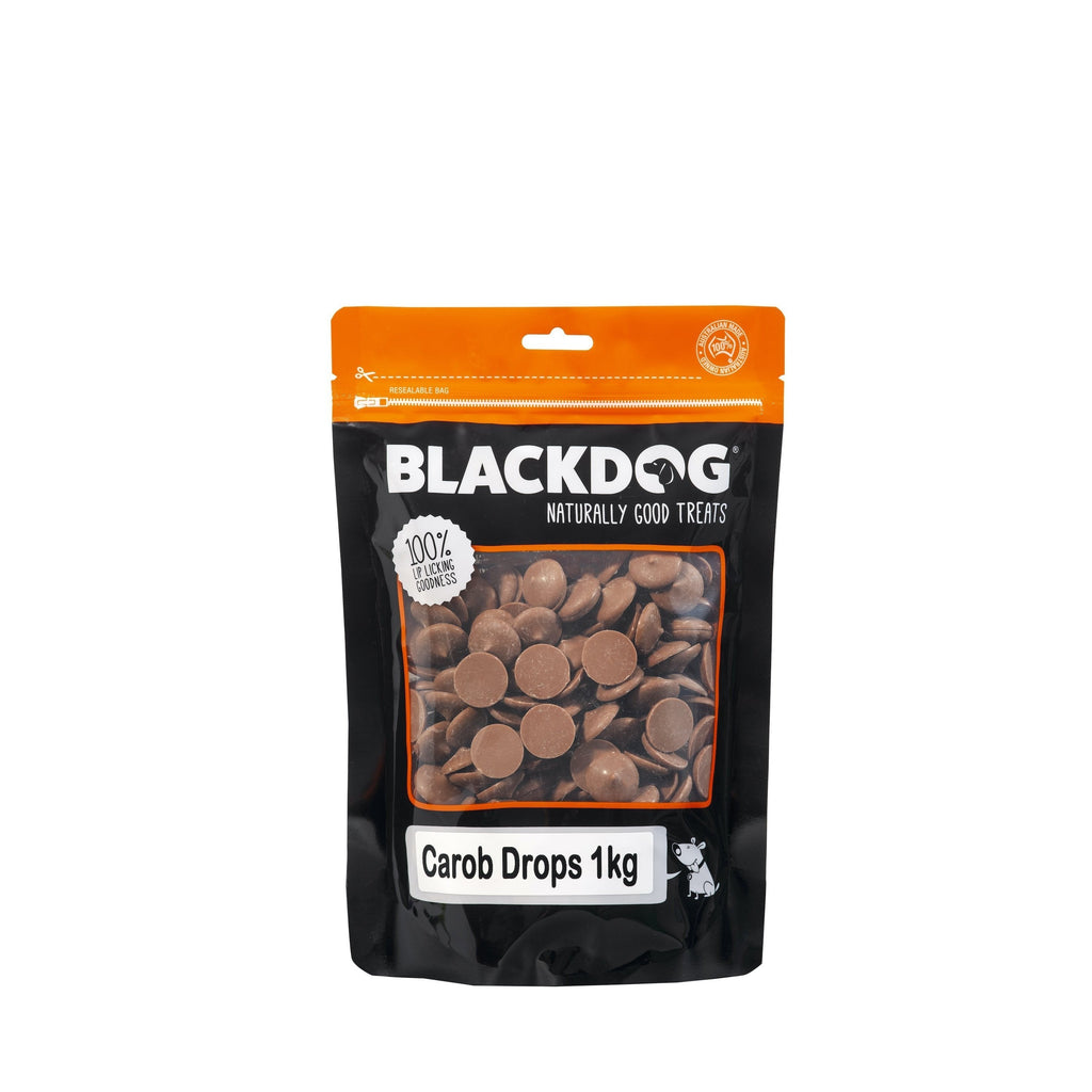 Blackdog Carob Drops Dog Treats 1kg-Habitat Pet Supplies