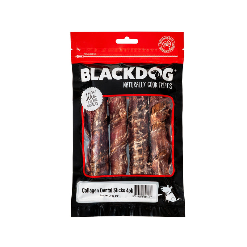 Blackdog Collagen Dental Stick 4 Pack*~*-Habitat Pet Supplies