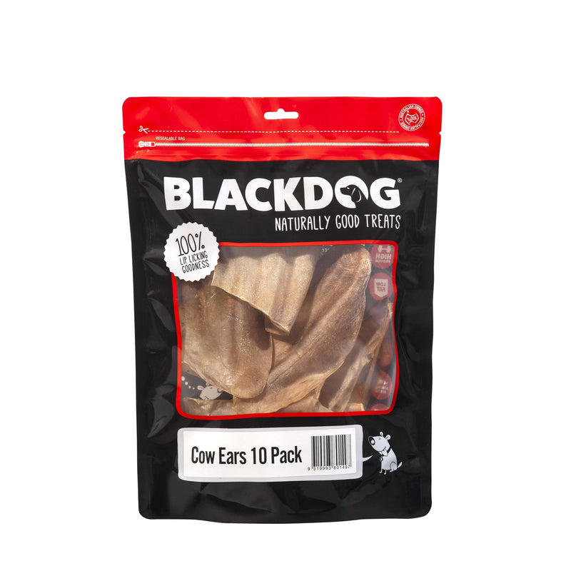 Blackdog Cow Ears Dog Treats 10 Pack<3 <3 <3-Habitat Pet Supplies