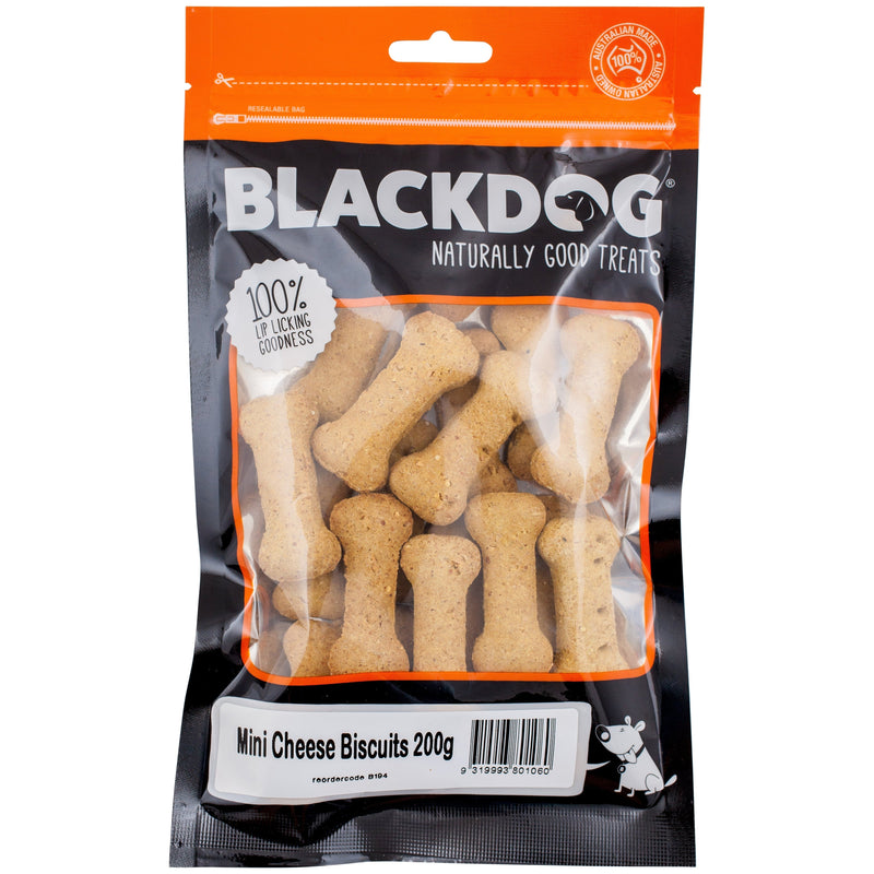 Blackdog Mini Cheese Dog Biscuits 150g^^^-Habitat Pet Supplies