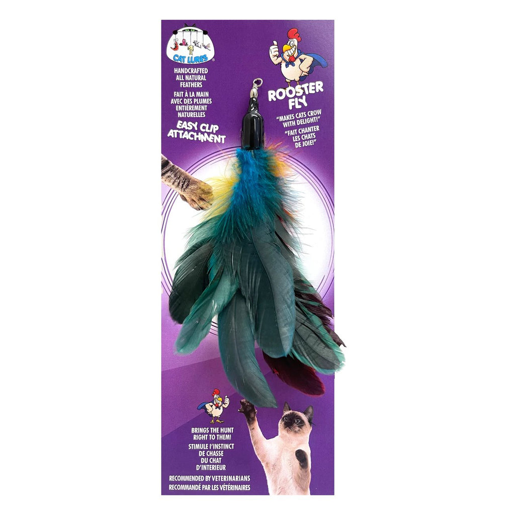 Cat Lures Interactive Replacement Rooster Fly-Habitat Pet Supplies