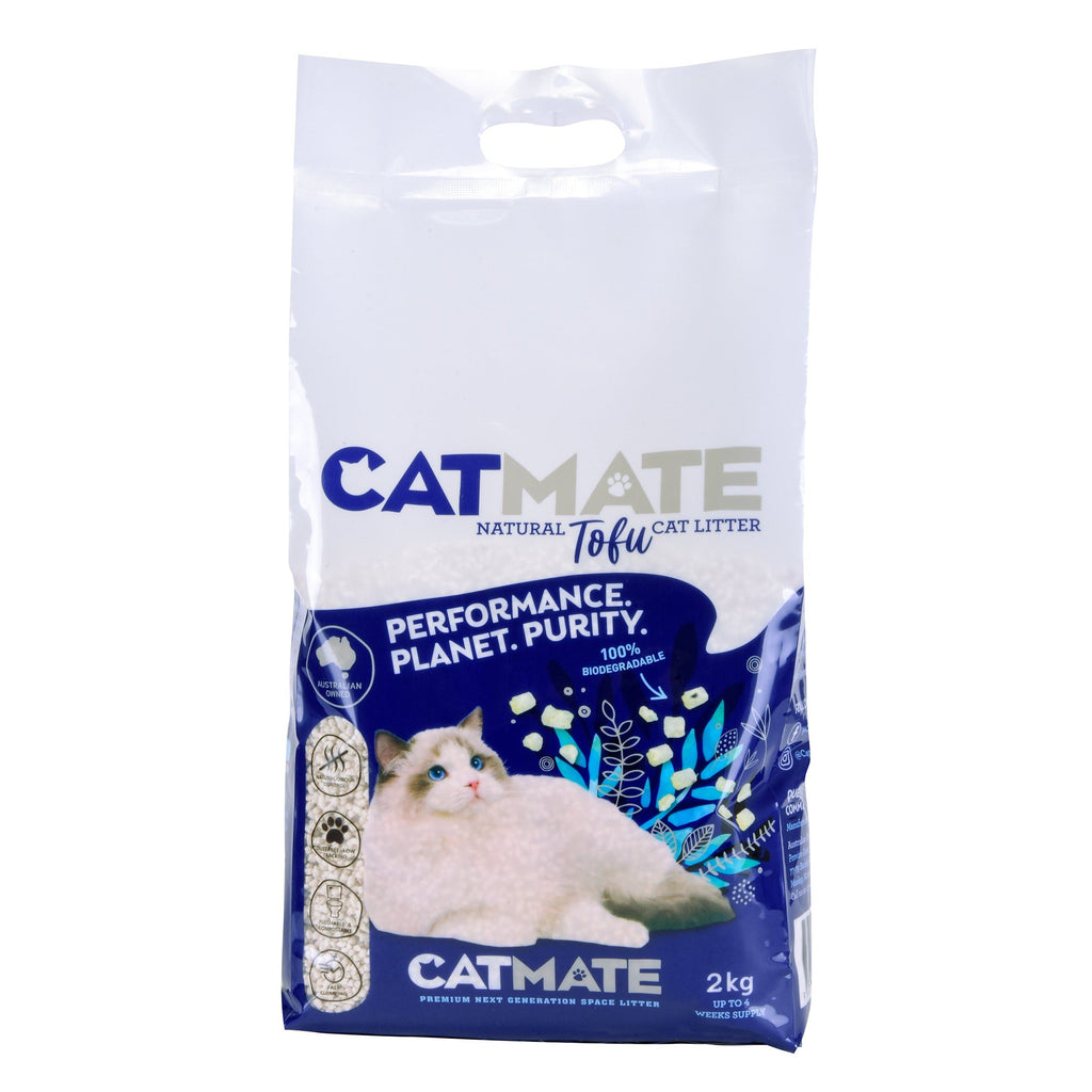 Catmate Natural Tofu Cat Litter 2kg^^^-Habitat Pet Supplies