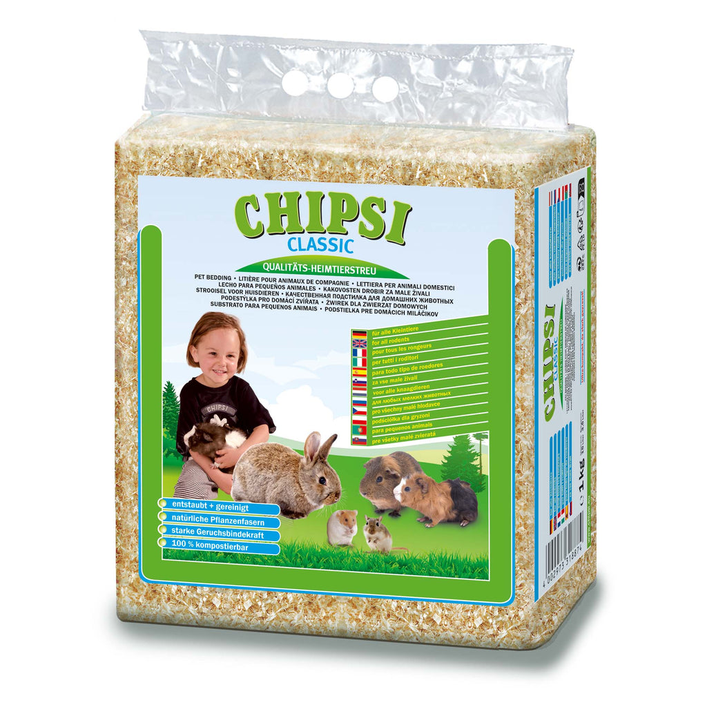 Chipsi Classic Softwood Small Animal Bedding 1kg-Habitat Pet Supplies