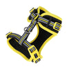 DOOG Neoflex Neoprene Bolt Neon Black and Yellow Dog Harness Small