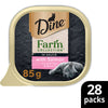 Dine Farm Collection Salmon Sweet Potato and Spinach Adult Cat Wet Food 85g x 28^^^