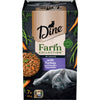 Dine Farm Collection Turkey and Garden Vegetables Adult Cat Wet Food 85g x 7^^^-Habitat Pet Supplies