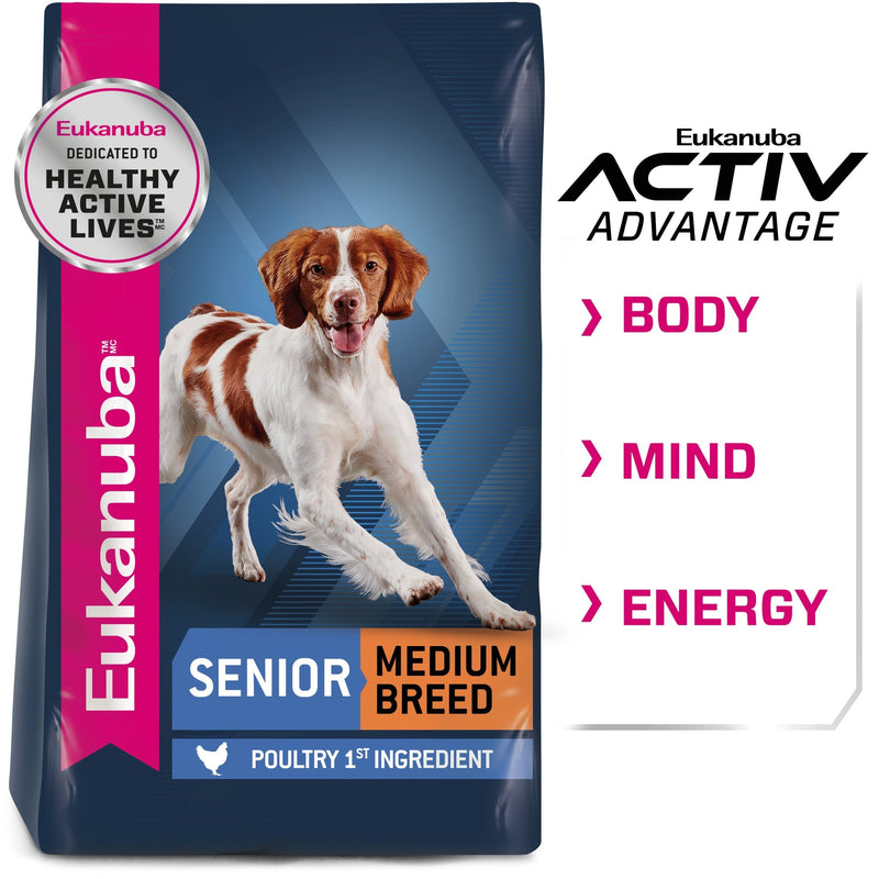 Eukanuba Dog Senior Medium Breed Dry Food 15kg^^^