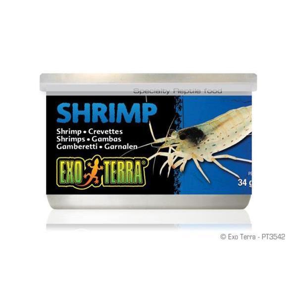 Exo Terra Canned Shrimp 34g^^^-Habitat Pet Supplies