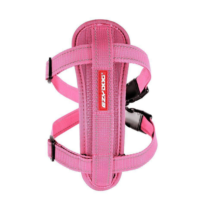 EzyDog Chestplate Dog Harness Pink Extra Small^^^-Habitat Pet Supplies