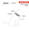 EZYDOG COLLAR NEOPRENE CLASSIC BLACK EXTRA LARGE - Habitat Pet Supplies Altona & Chirnside Park