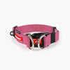 EzyDog Double Up Dog Collar Pink Large^^^-Habitat Pet Supplies