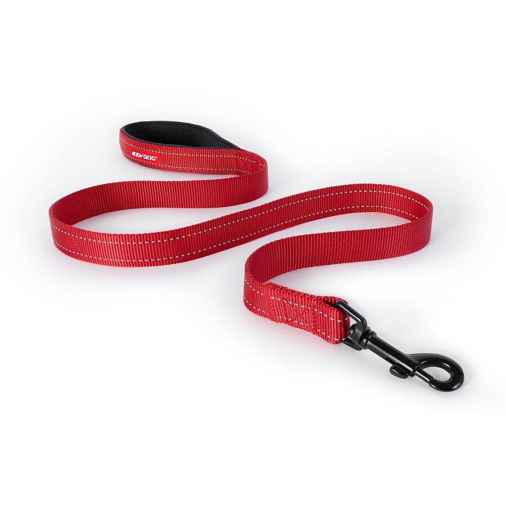 EzyDog Essential Dog Lead Red^^^-Habitat Pet Supplies