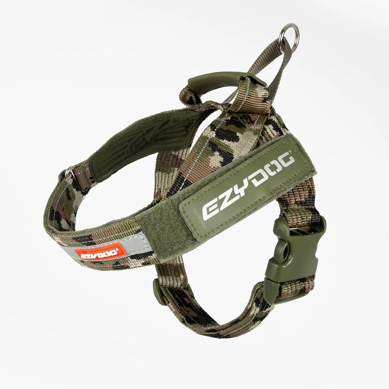 EzyDog Express Camo Dog Harness Extra Large^^^-Habitat Pet Supplies