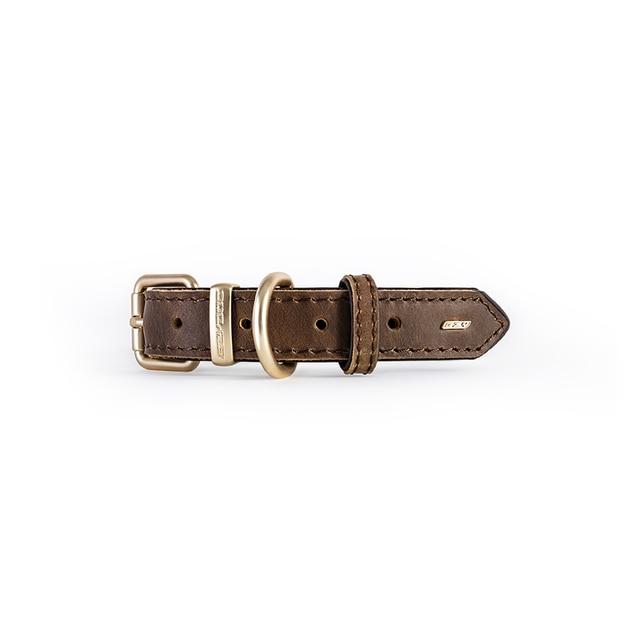 EzyDog Oxford Leather Dog Collar Brown Extra Small<3 <3 <3