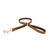 EzyDog Oxford Leather Dog Lead Brown-Habitat Pet Supplies