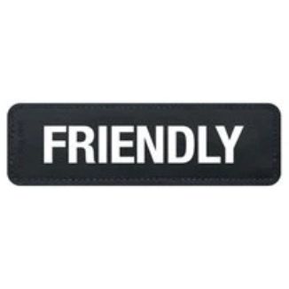 EzyDog Side Patch Label Friendly for Saddle Bags, Convert and Express Harness Large^^^