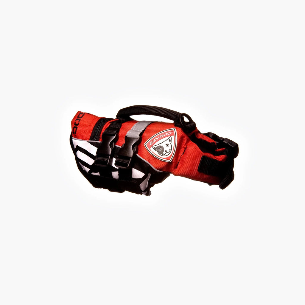 Ezydog Dfd Life Jacket Red Micro Extra Small^^^-Habitat Pet Supplies