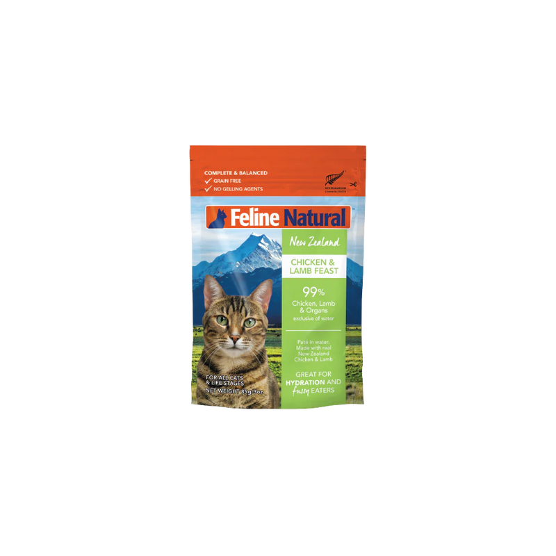 Feline Natural Chicken and Lamb Feast Wet Cat Food 85g X12^^^