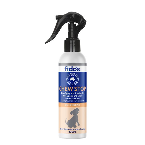 Fidos Chew Stop Spray 200ml-Habitat Pet Supplies