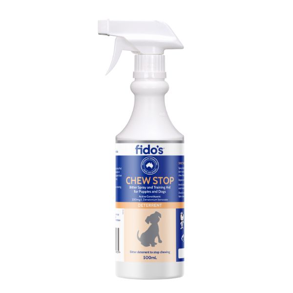 Fidos Chew Stop Spray 500ml-Habitat Pet Supplies