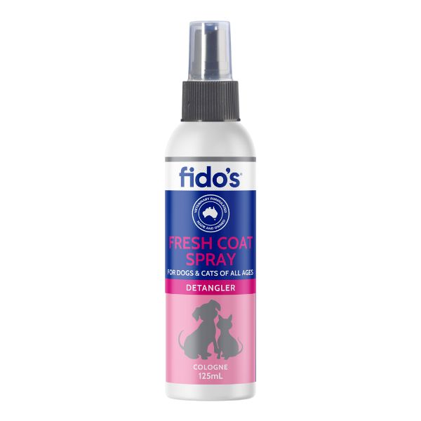 Fidos Fresh Coat Spray 125ml-Habitat Pet Supplies