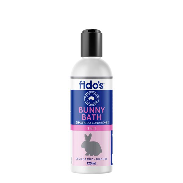 Fidos Friend Bunny Bath Shampoo and Conditioner 125ml-Habitat Pet Supplies