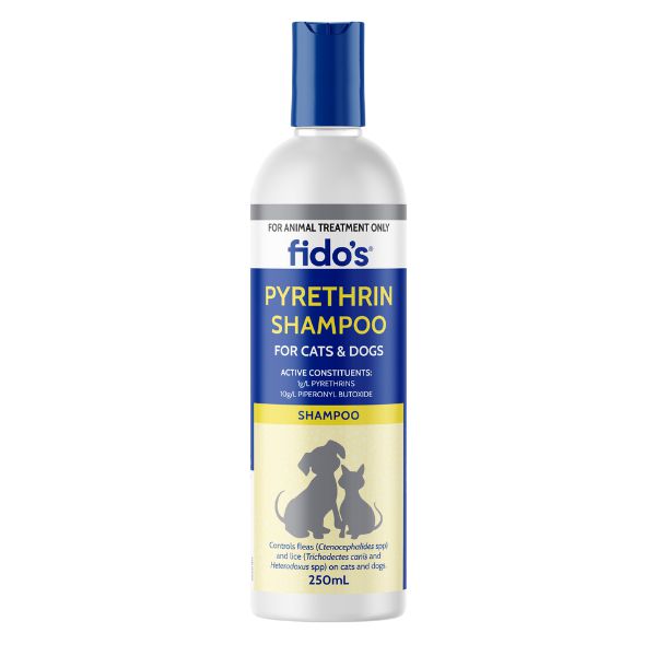 Fidos Pyrethrin Shampoo 250ml-Habitat Pet Supplies