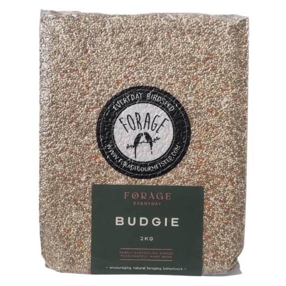 Forage Everyday Budgie Seed Blend 2kg-Habitat Pet Supplies