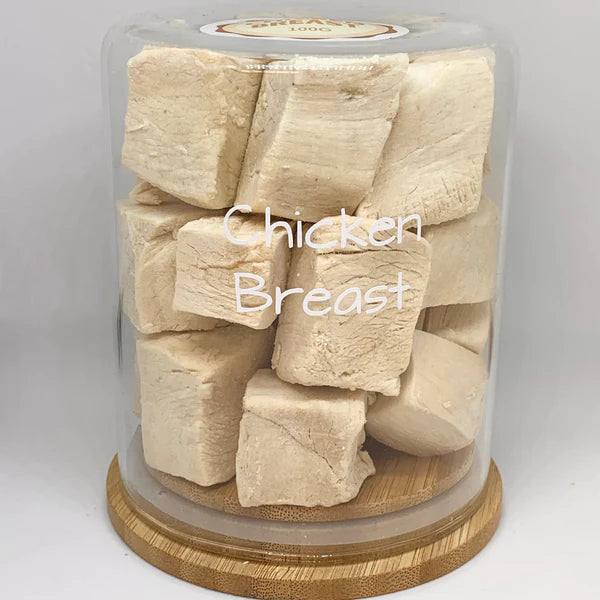 Freezy Paws Freeze Dried Chicken Breast Dog and Cat Treats 100g<3<3<3