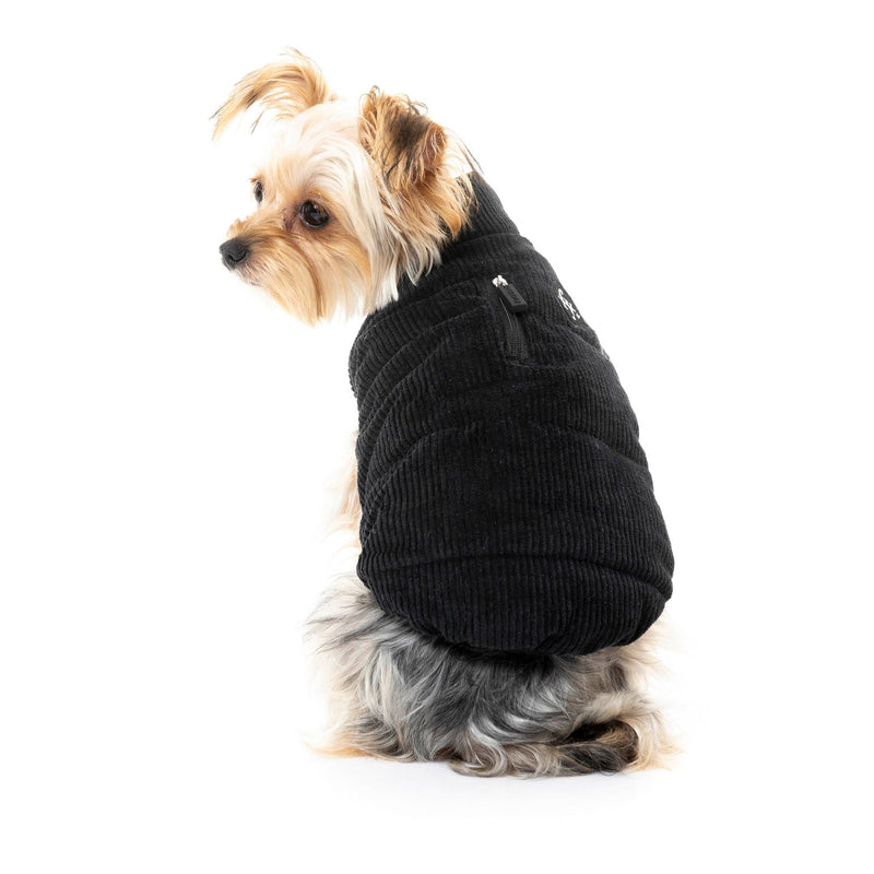 FuzzYard Apparel Mosman Dog Puffer Jacket Black Size 2 XSmall***