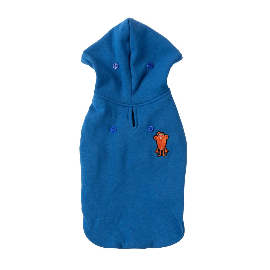 FuzzYard Apparel Yardsters Dog Hoodie Blue Size 1 XXSmall***-Habitat Pet Supplies