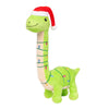 FuzzYard Christmas Lit-A-Saurus Dinosaur Soft Dog Toy***-Habitat Pet Supplies