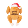 FuzzYard Christmas Merry Cluckin Christmas Soft Dog Toy Large***-Habitat Pet Supplies