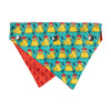 FuzzYard Christmas Merry Quackmas Dog Bandana and Bow Tie Set Medium to Large***-Habitat Pet Supplies