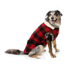 FuzzYard Dog Apparel The Lumberjack Vest Red and Black Size 2^^^