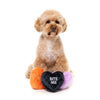 FuzzYard Halloween Spooky Candy Hearts Plush Squeaky Dog Toy 3 Pack-Habitat Pet Supplies