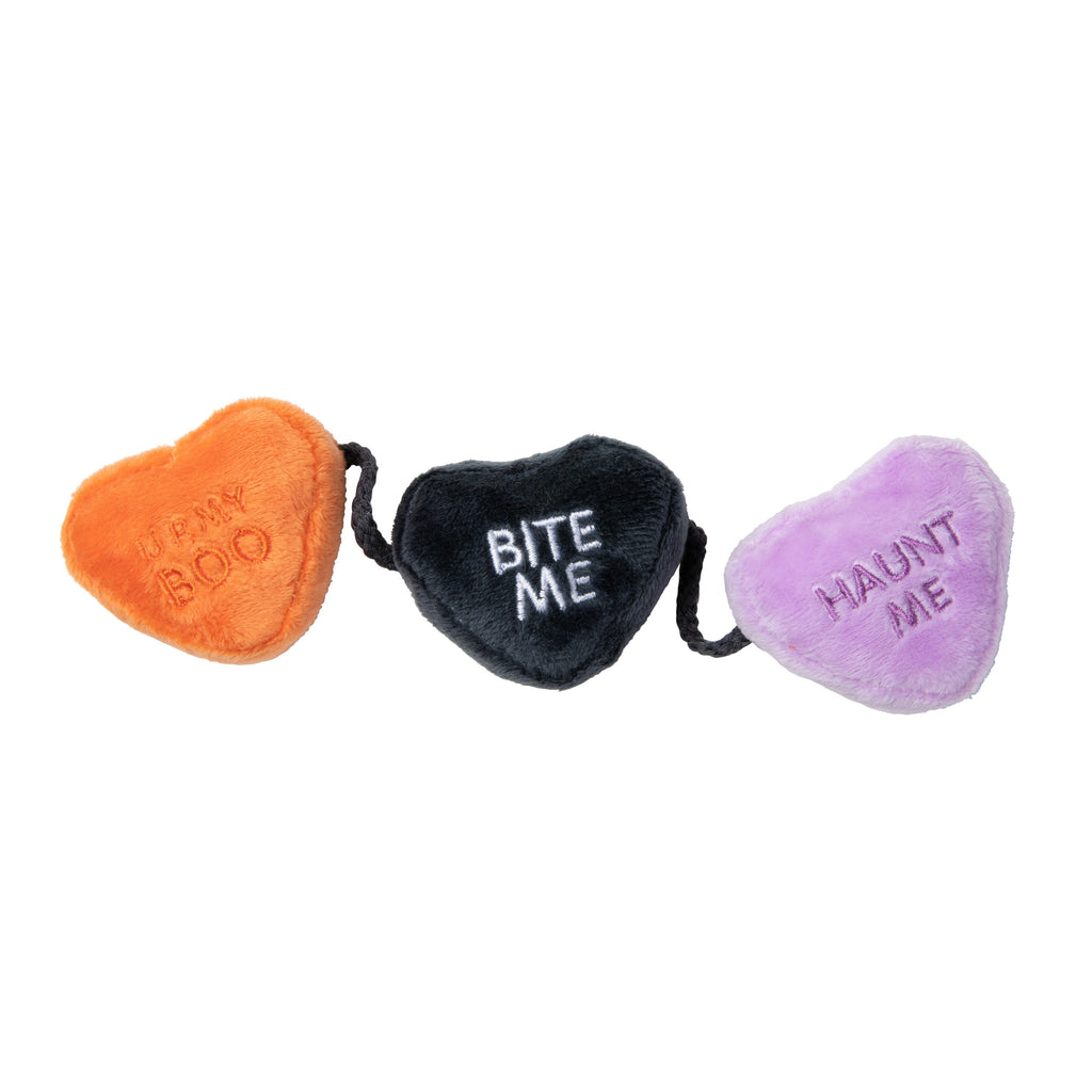 FuzzYard Halloween Spooky Candy Hearts String Cat Toy***-Habitat Pet Supplies