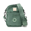 FuzzYard Life Corduroy Cross Body Bag Myrtle Green-Habitat Pet Supplies