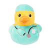 FuzzYard Waddle Squad-dle Ducktor Plush Dog Toy^^^-Habitat Pet Supplies